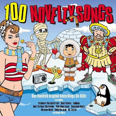 Various: 100 Novelty Songs - - (CD / #)