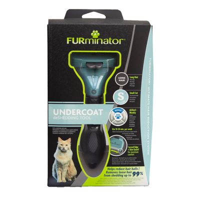 FURminator für langhaarige kleine Katzen, deShedding Pflege Werkzeug