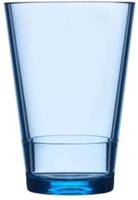Mepal 6 Stück glas flow 275 ml - nordic blue 106080413800
