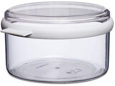 Mepal 4 Stück vorratsdose stora rund 1.5 l - weiß 106712030600
