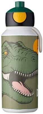 Mepal 4 Stück trinkflasche pop-up campus 400 ml - dino 107410065381