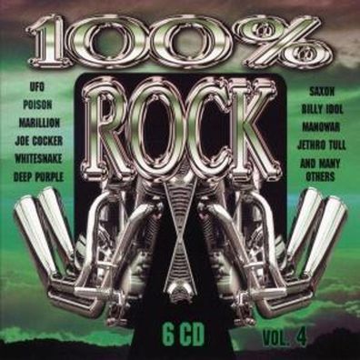 Various: - 100% Rock Vol. 4 - - (CD / #)