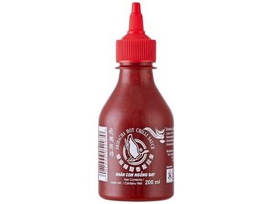 200ml Sriracha Chilisauce extra scharf - Original aus Thailand - Flying Goose