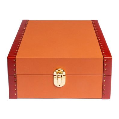 Rapport London - L326 - Uhrenbox - für 6 Uhren - orange - Kensington