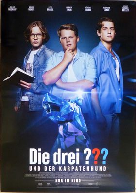 Die drei ??? und der Karpatenhund -Original Kinoplakat A0- Julius Weckauf -Filmposter