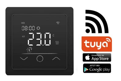 Fußbodenheizung Thermostat tuya WIFI Unterputz WLAN Temperaturregler Touchscreen