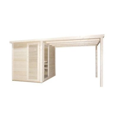 Sanotechnik RAUMA Sauna Außensauna für 4-5 P. 460x230x219,5 cm