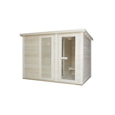 Sanotechnik VAASA Sauna Außensauna für 4-6 P. 310x230x219,5 cm