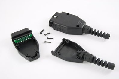 OBD2 Diagnose Stecker OBD2 16 Pin Ersatz Reparatur Konfektionierung Selbstbau