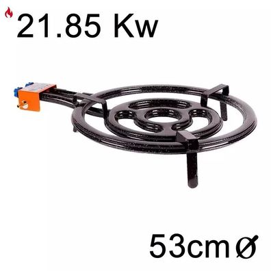 Garcima Butan Propan Gasbrenner Gasring Paella Grill Utschak Kasan Kazan 53 cm