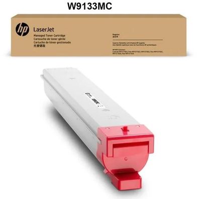 HP W9133MC Original Toner Magenta Rot LaserJet MFP E78523, E78528