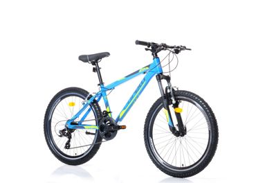 24 Zoll Mountainbike Fahrrad Alu Rad 24" MTB Bike Gabelfederung 21-Gang Hardtail