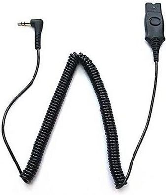 Poly Adapterkabel Alcatel IP 3,5mm Klinke auf Plantronics-QD und PTT 38324-01