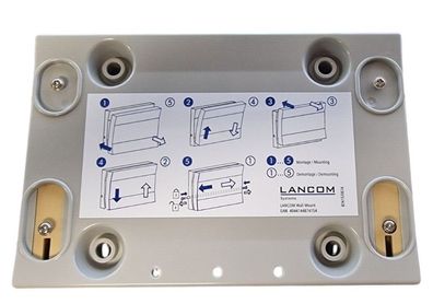 LANCOM Wall Mount 61349 - Professionelle Wandhalterung für LANCOM Netzwerkgeräte