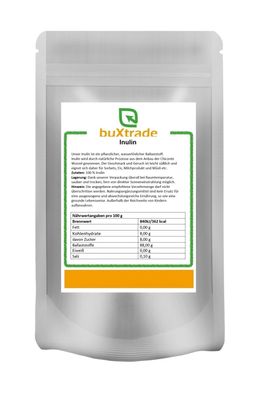 10 kg Inulin Pulver