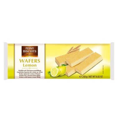 Feiny Biscuits Waffeln mit Zitronencremefüllung 250g