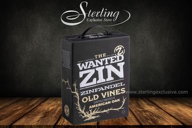 The Wanted Zinfandel IGT Old Vines 14,5% 3.000ml 3 Liter BiB (Bag in Box)