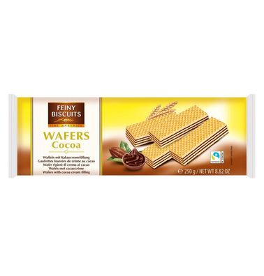 Feiny Biscuits Waffeln mit Kakaocremefüllung 250g