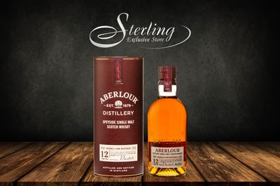 Aberlour 12yo Double Cask Whisky 40% 700ml in Geschenkverpackung