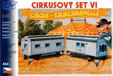 SDV 10454 Bausatz Zirkus-Set VI (2Stück) Maßstab: 1:87