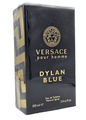 Versace Dylan Blue Eau De Toilette für Herren - 100 ml NEU & OVP