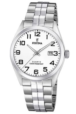 Festina Herren-Armbanduhr Quarz mit Stahlband 10 bar F20437/1