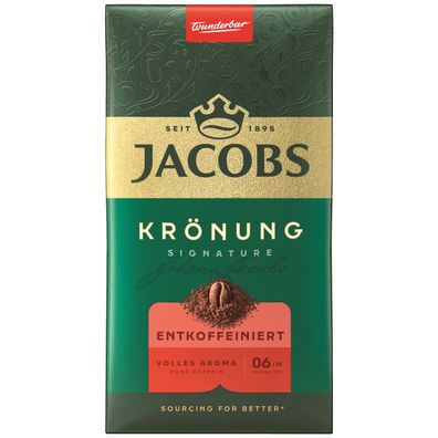 JACOBS Krönung Entkoffeiniert 4091345 500g