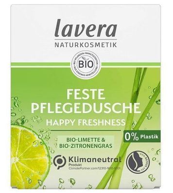 Lavera Limonka und Zitronengras Duschgel-Körperseife, 50g