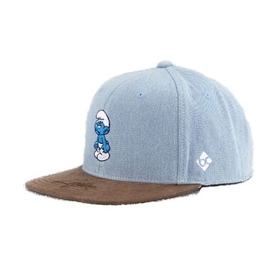 Bavarian CAPS Snapback Cap Muffi Zefix hellblau
