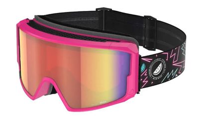 MELON Goggle Akira Red Chrome Lightning Pink Matte + Low-Light Lens+ Hardcase