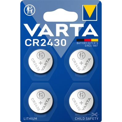 Varta Knopfzelle CR2430 6430101404 4St