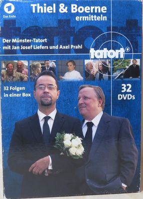 Tatort Münster - Thiel & Boerne ermitteln - Folge 1 bis 32 - Das Erste - DVD