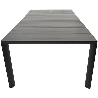 Gartentisch Ausziehtisch 195/255x120cm, Alu anthrazit