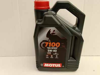 10,70€/ l Motul 7100 4T 5W-40 4 L synth Ester 4-Takt Motorrad Öl