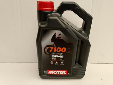 10,70€/ l Motul 7100 4T 10W-40 4 L synth Ester 4-Takt Motorrad Öl