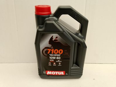 10,70€/ l Motul 7100 4T 10W-60 4 L synth Ester 4-Takt Motorrad Öl