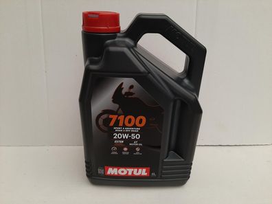 10,70€/ l Motul 7100 4T 20W-50 4 L synth Ester 4-Takt Motorrad Öl