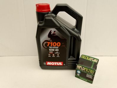 10,75€/ l Motul 7100 4T 10W-40 4 Ltr + HF 204