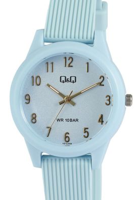 Bequemlichkeit neu definiert: Die Damen Uhr Q&Q by Citizen - 10 Bar Silikonband