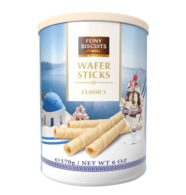 Feiny Biscuits Waffelröllchen Classic 170g in Dose