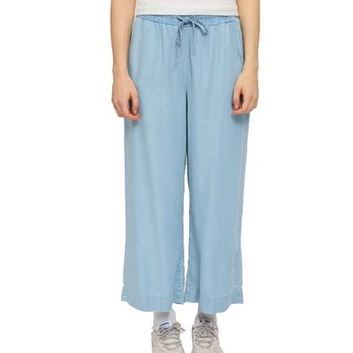 MAZINE Women Hose Wide Leg Denim Pants W Belt Lenzing™Tencel™ light blue wash