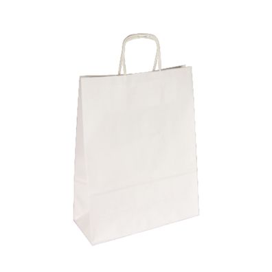 Papiertragetasche PT003 Kordel 240x100x320mm 100g ws 250St