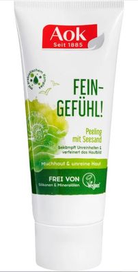 AOK Feingefühl! Peeling mit Seesand, 100 ml