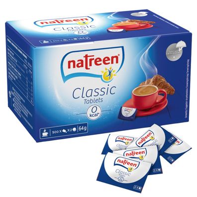 natreen 70103660 natreen Süßstofftabletten 500 x 2 St