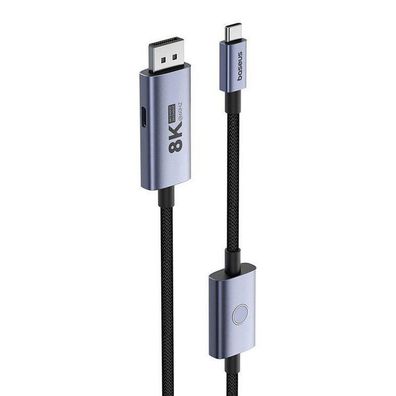 Baseus - B0063370D111-02 - USB-C zu Dispayport Adapter