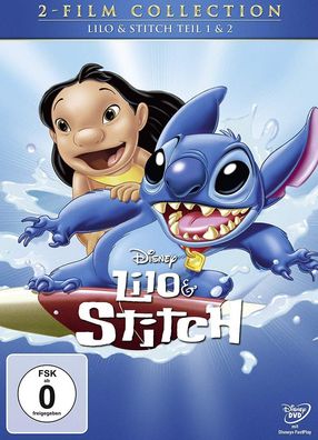 Lilo & Stitch 1&2 (DVD) Disney Classics Doppelpack, Slipcase,