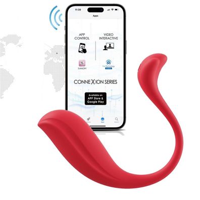 Vibro-Ei mit Fernbedienung APP Dildo Vibrator Sexspielzeug Anal G-Punkt Paar Sex