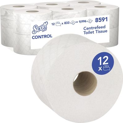 Scott Toilettenpapier Control 8591 ws 12 St./Pack