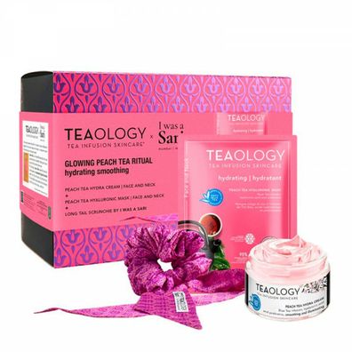 Kosmetik-Set Teaology Pfirischtee 3 Stücke Default Title