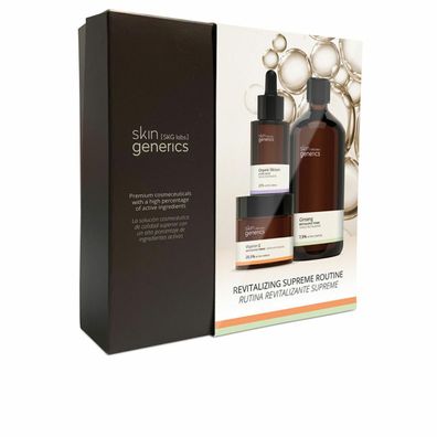 Unisex-Kosmetik-Set Skin Generics Revitalizing Supreme Routine 3 Stücke Default Title